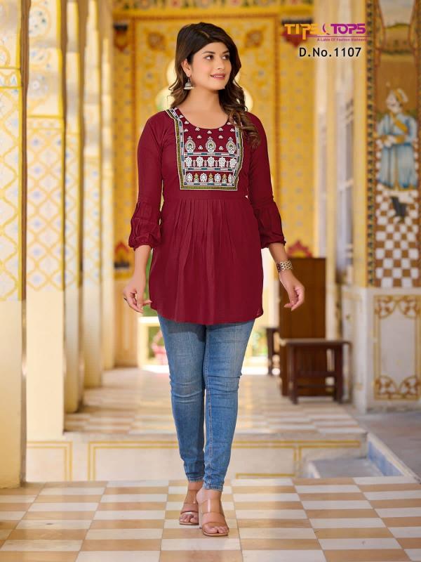 Tips And Tops Bubbly Vol 11 Casual Western Ladies Top Collection
